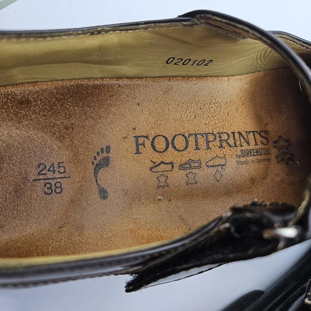 Birkenstock Footprints Ortho Mary Jane EU 38 US 7 7.5 Chocolate Brown - Picture 9 of 12